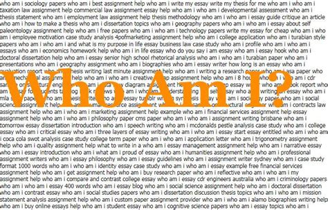 who am i essay for pnp neuro exam sample